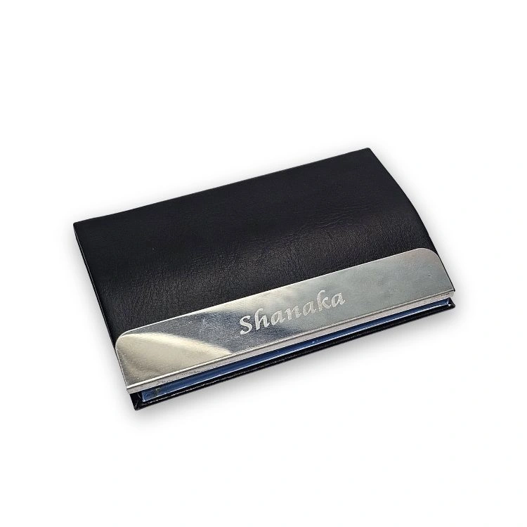 Sleek black farewell gift box